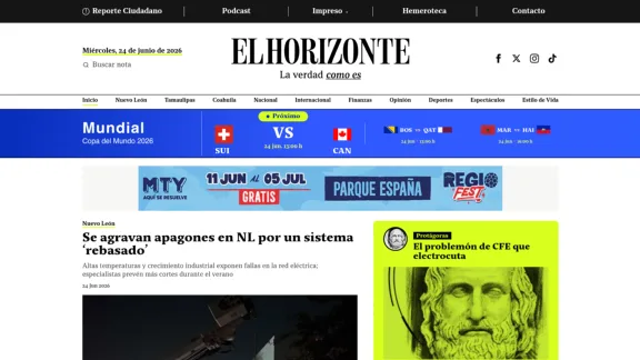 Captura de El Horizonte