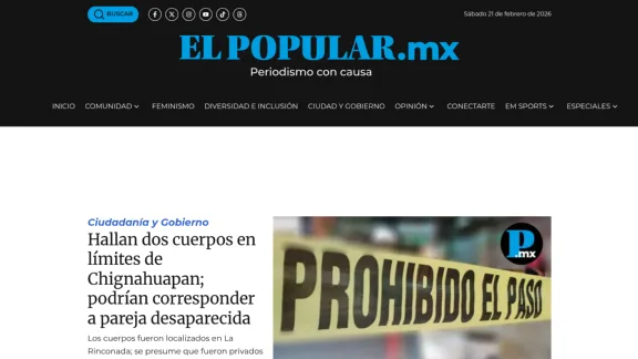 Captura de El Popular