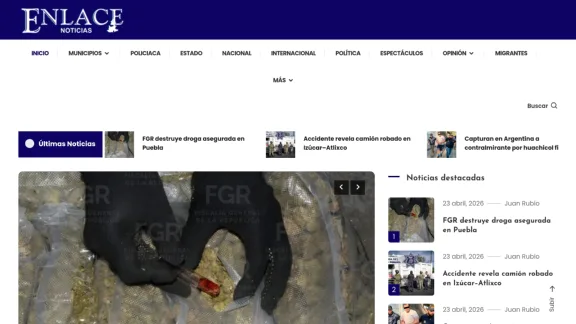 Captura de Enlace Noticias