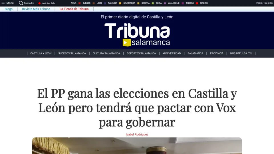 Captura de Tribuna de Salamanca