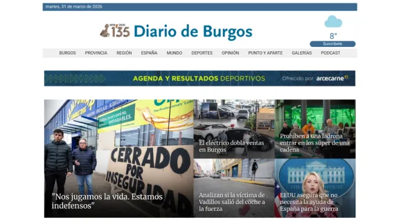 Captura de Diario de Burgos