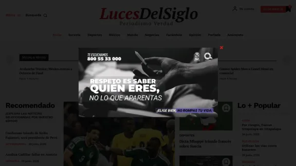 Captura de Luces del Siglo