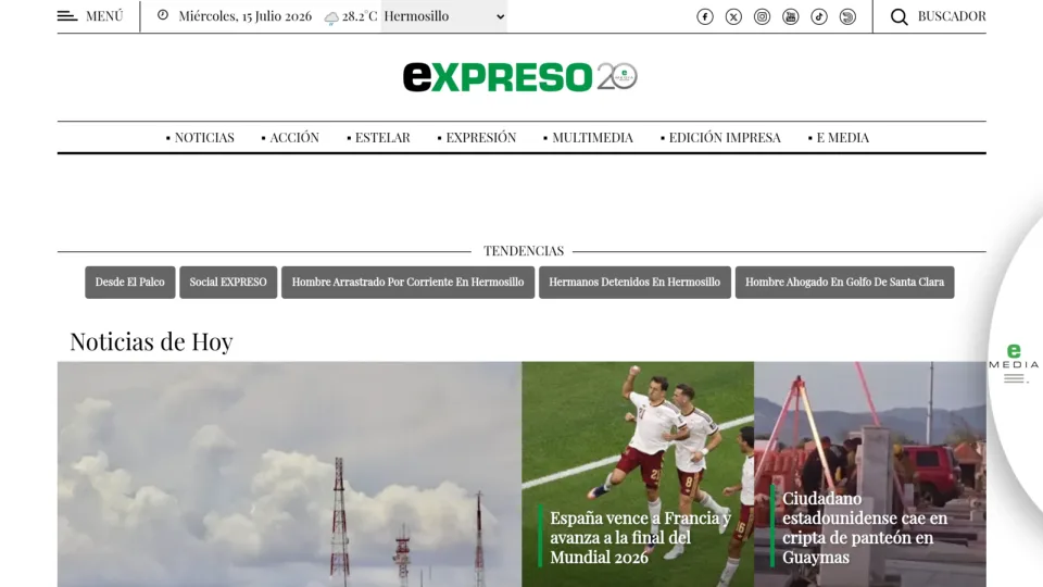 Captura de Expreso