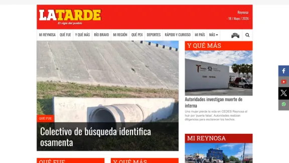 Captura de La Tarde de Reynosa