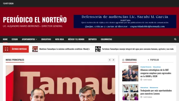 Captura de El Norteño