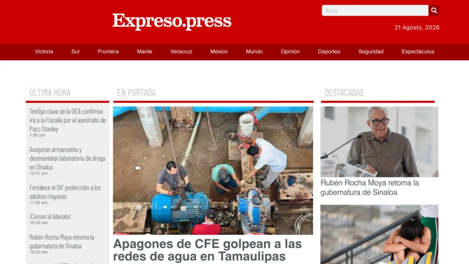Captura de Expresso Press