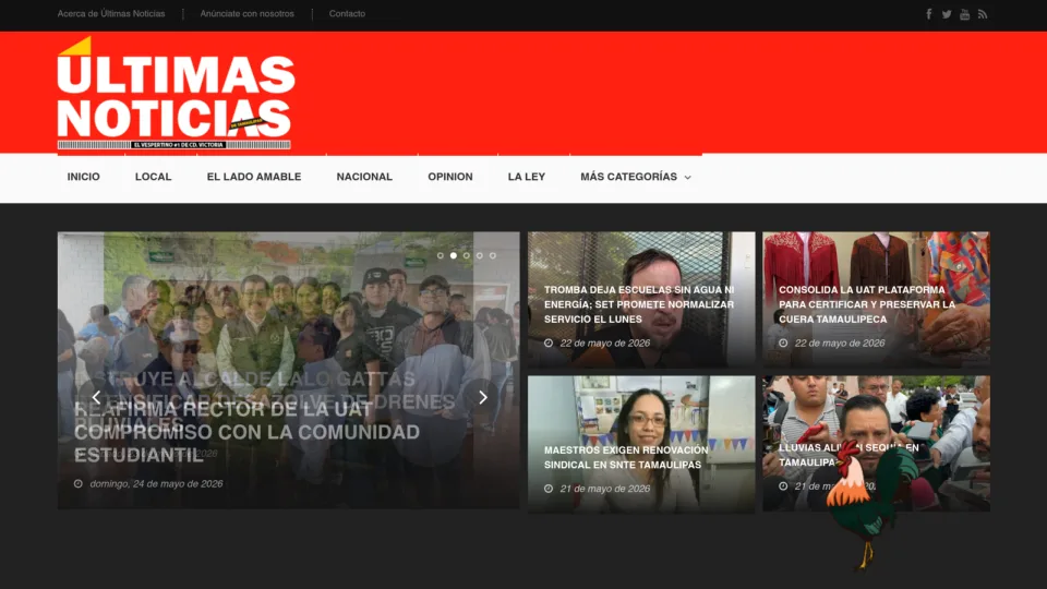 Captura de Últimas noticias