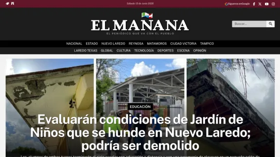 Captura de El mañana de Nuevo Laredo