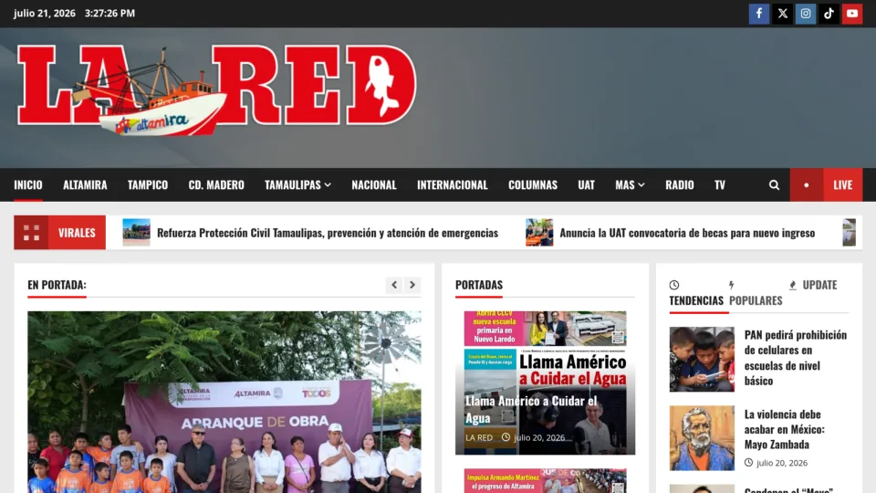 Captura de La Red de Altamira
