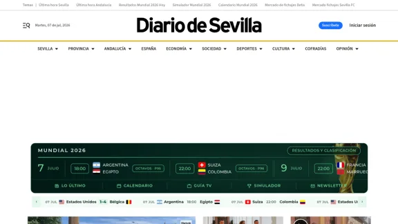Captura de Diario de Sevilla