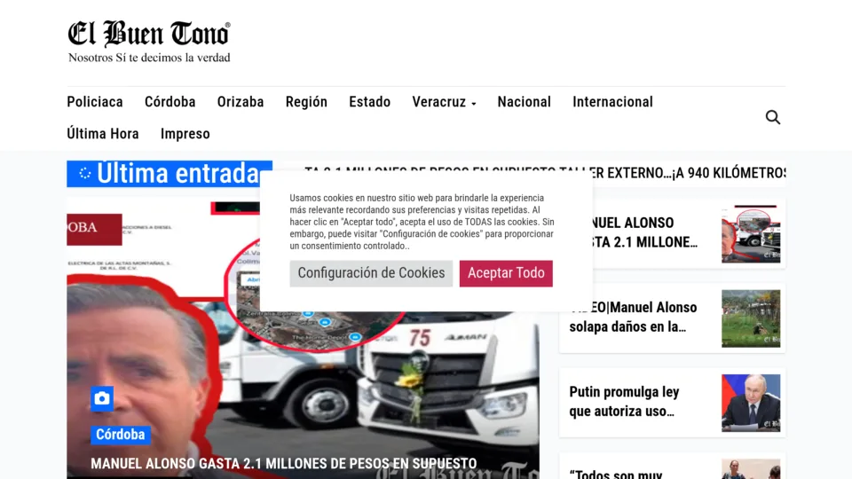 Captura de El Buen Tono