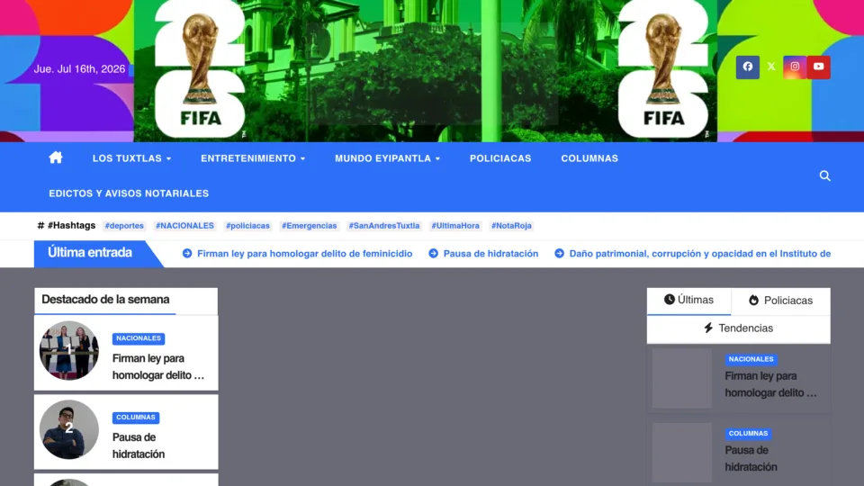 Captura de Eyiplanta Milenio