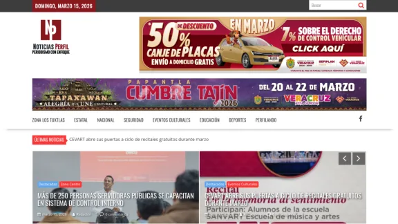 Captura de Noticias Perfil