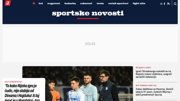 Captura de Sportske Novosti