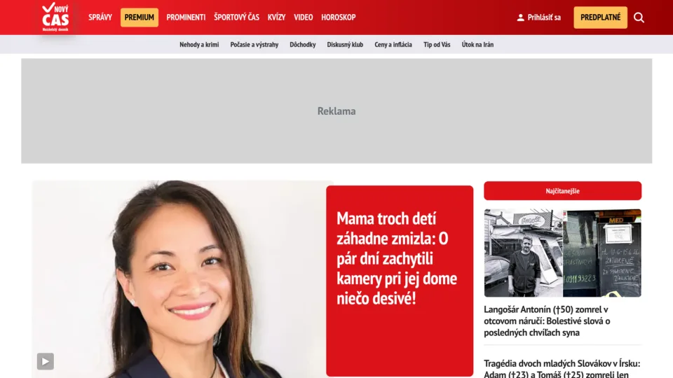 Captura de Nový Čas