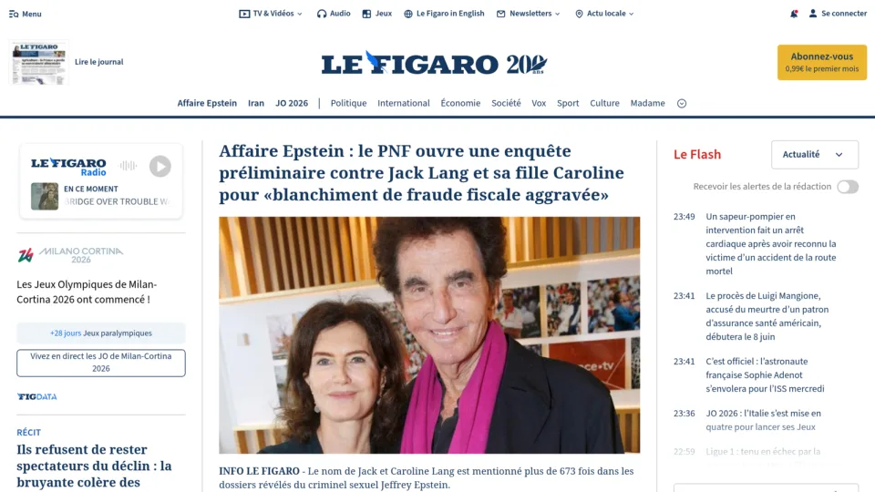 Captura de Le Figaro