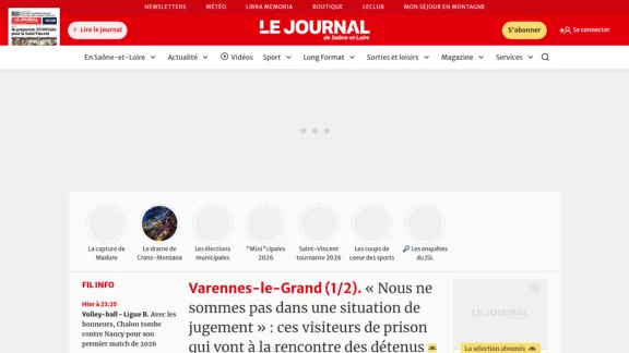 Captura de Le Journal de Saône et Loire