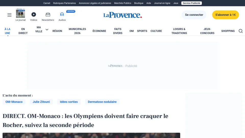 Captura de La Provence