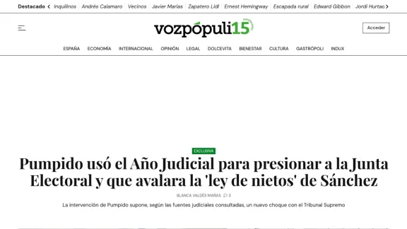Captura de Voz Pópuli