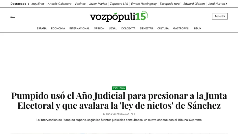 Captura de Voz Pópuli