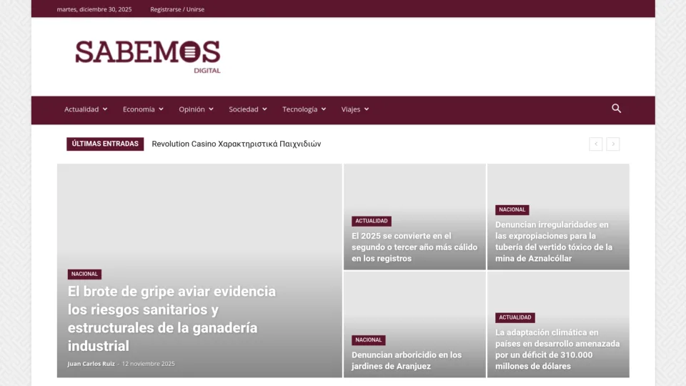 Captura de Sabemos