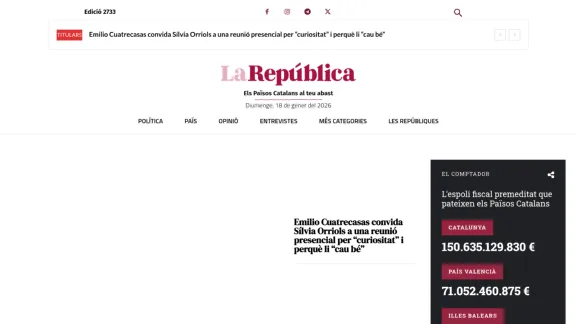 Captura de La República