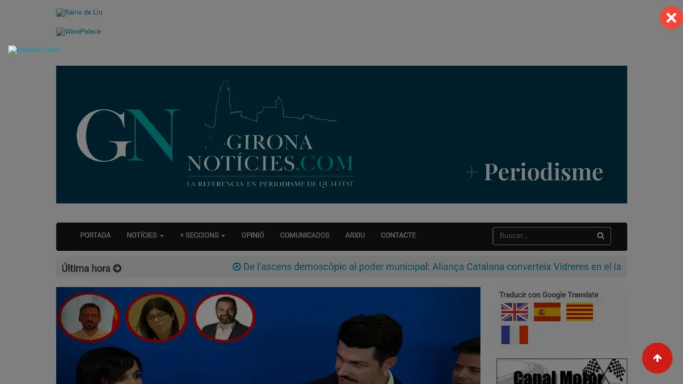 Captura de Girona Notícies