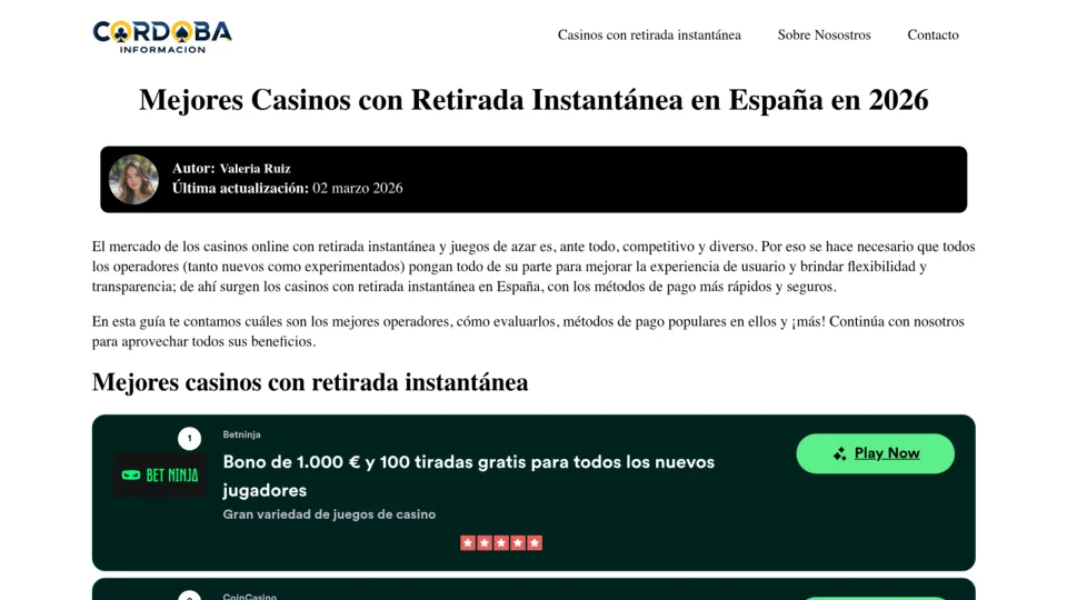Captura de Córdoba Información