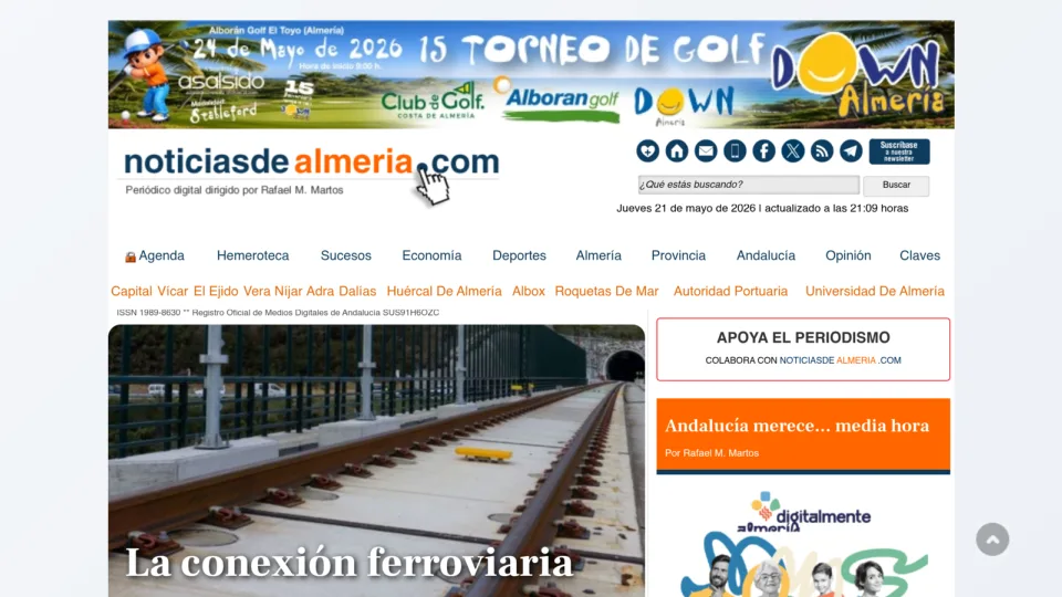 Captura de Noticias de Almería