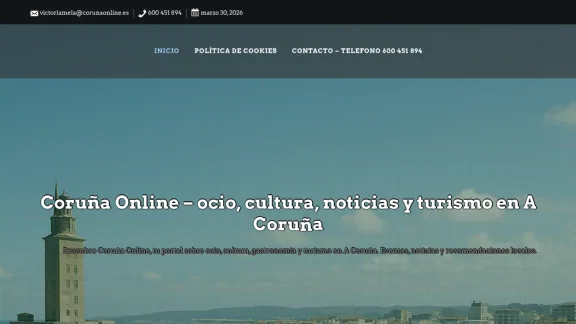 Captura de Coruña Online