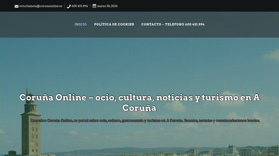 Captura de Coruña Online