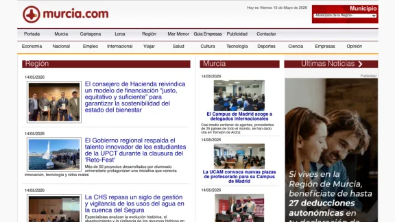 Captura de Murcia.com