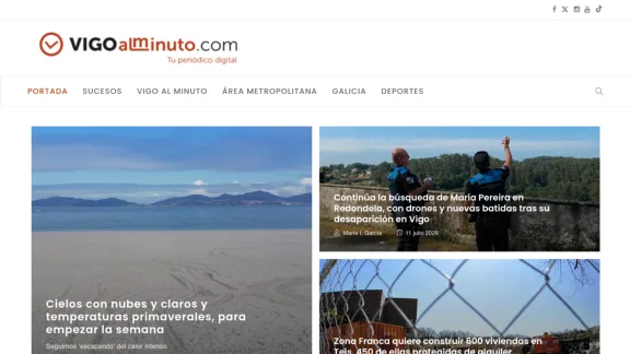 Captura de Vigo al minuto