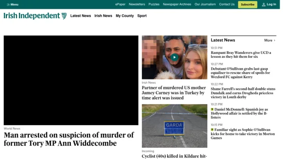 Captura de Irish Independent