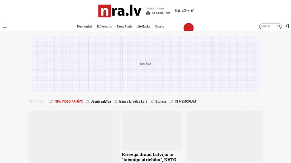 Captura de Neatkariga Rita Avize