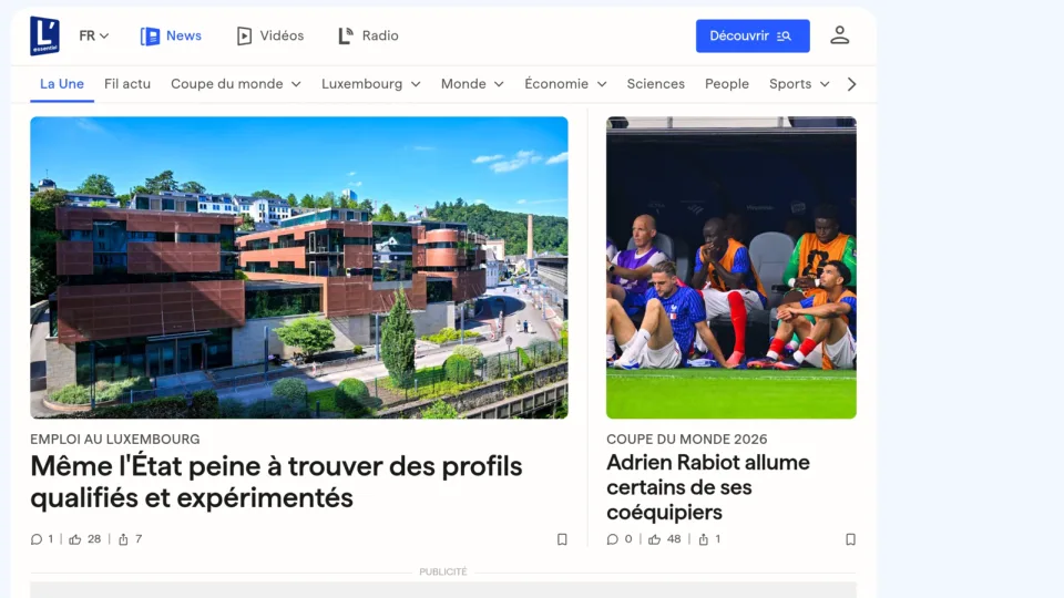 Captura de L’Essentiel