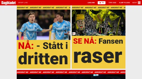 Captura de Dagbladet