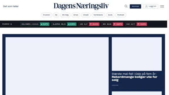 Captura de Dagens Næringsliv AS