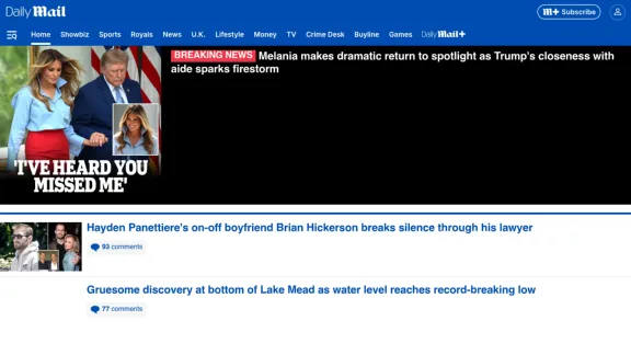 Captura de Mail Online – Daily Mail