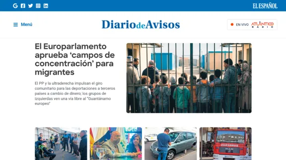 Captura de Diario de avisos
