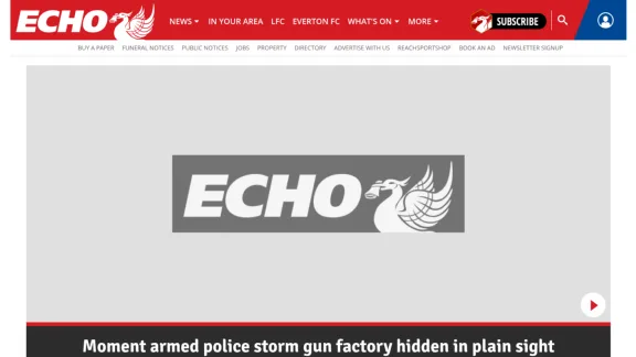 Captura de Liverpool Echo