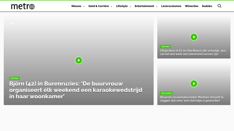 Captura de Metro Nieuws