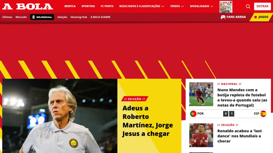 Captura de A Bola