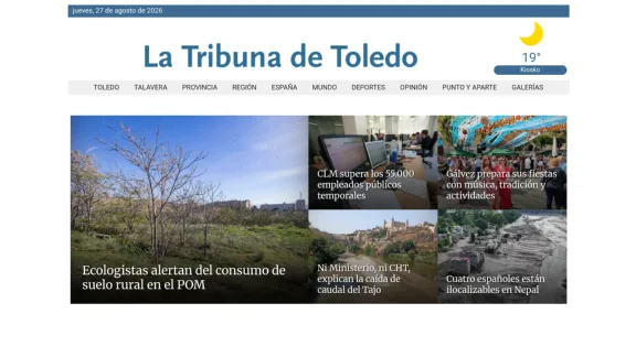 Captura de La Tribuna de Toledo