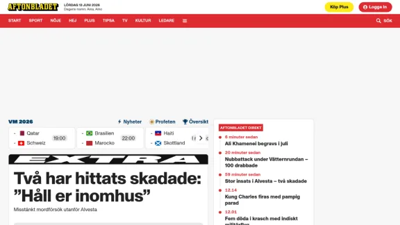 Captura de Aftonbladet