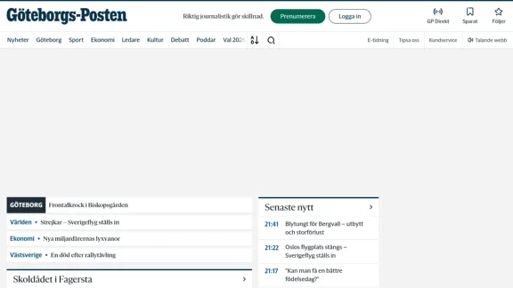 Captura de Göteborgs-Posten