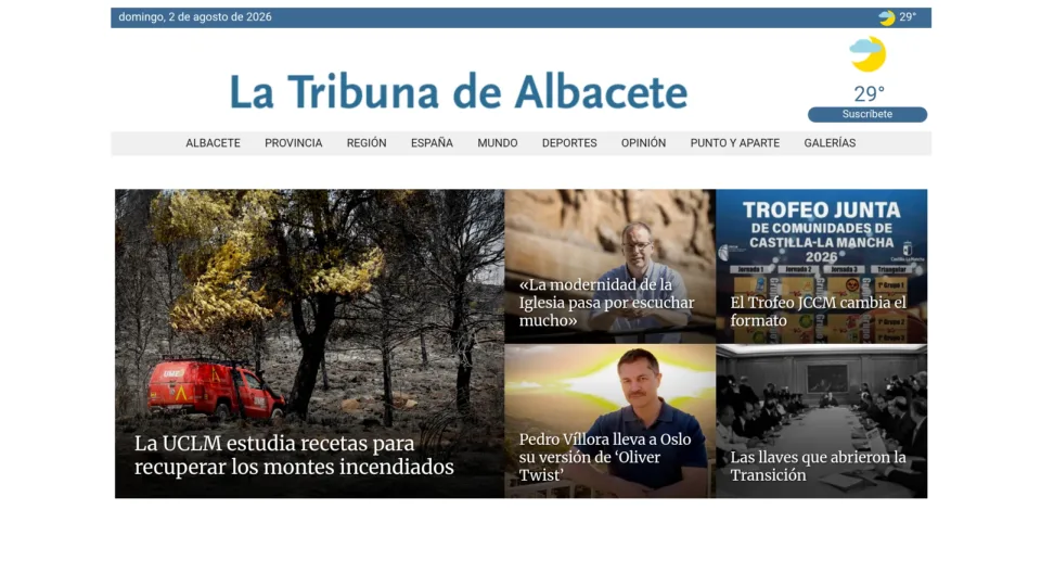Captura de La Tribuna de Albacete