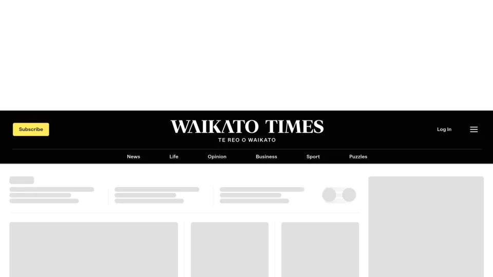 Captura de Waikato Times