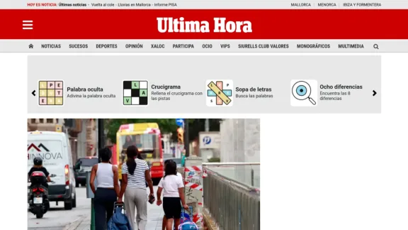 Captura de Ultima Hora