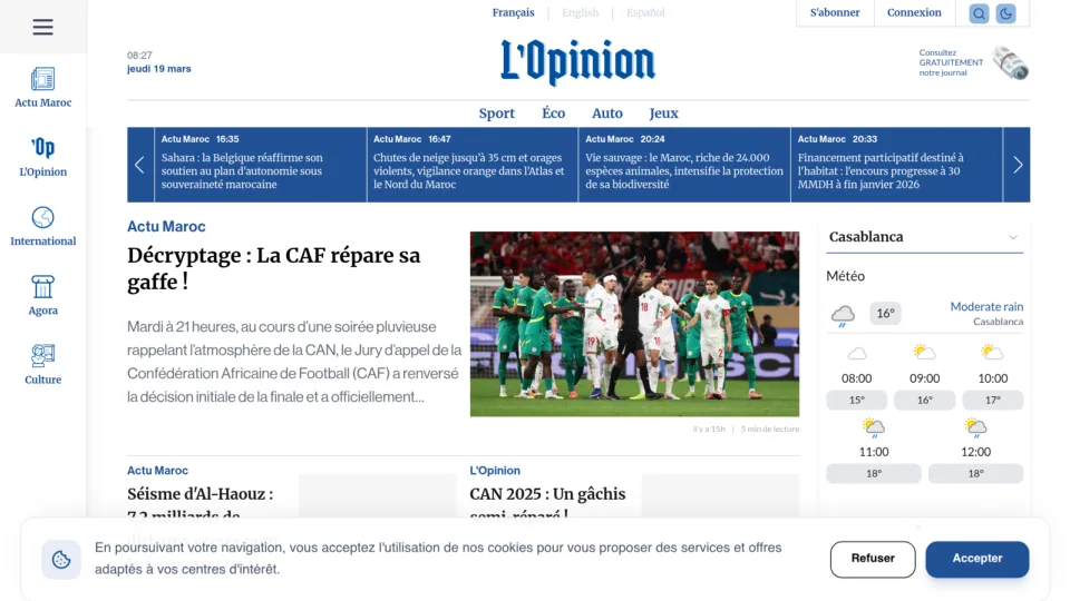 Captura de L’Opinion